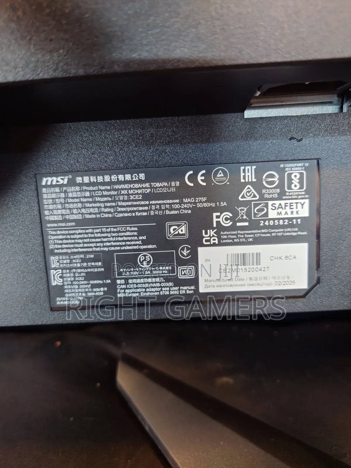 Msi Gaming Monitor
