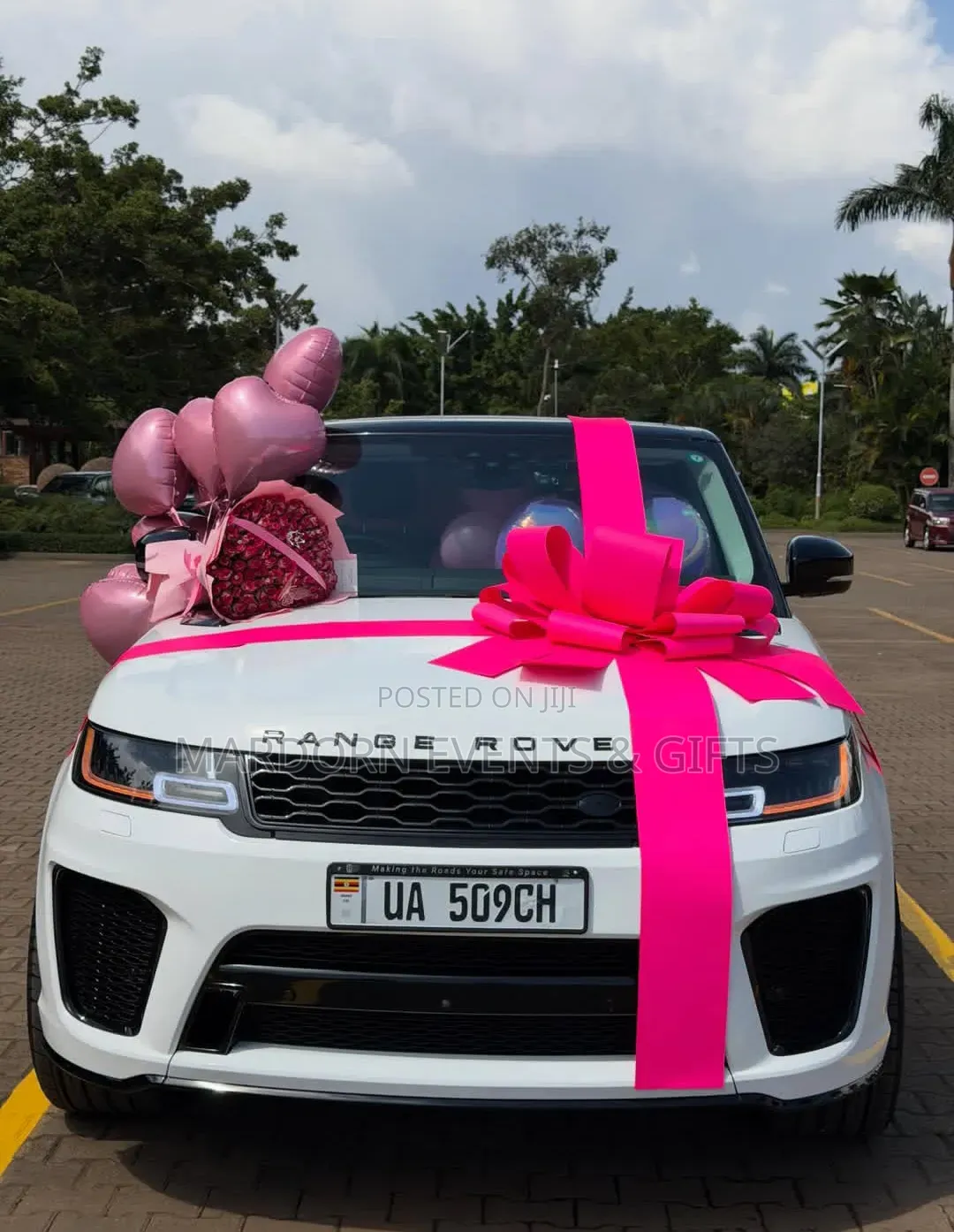 Car Unveiling Decor