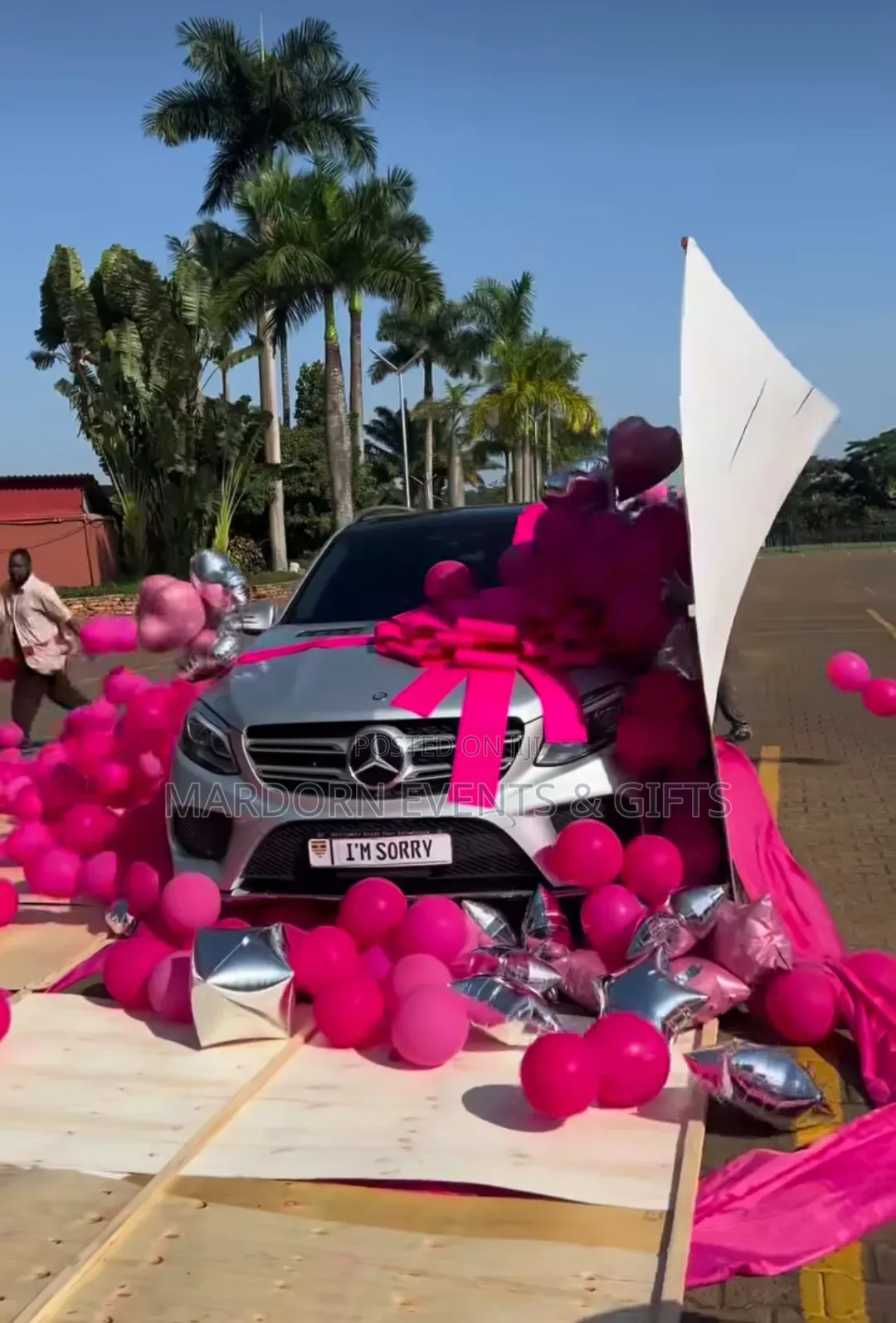 Car Unveiling Decor
