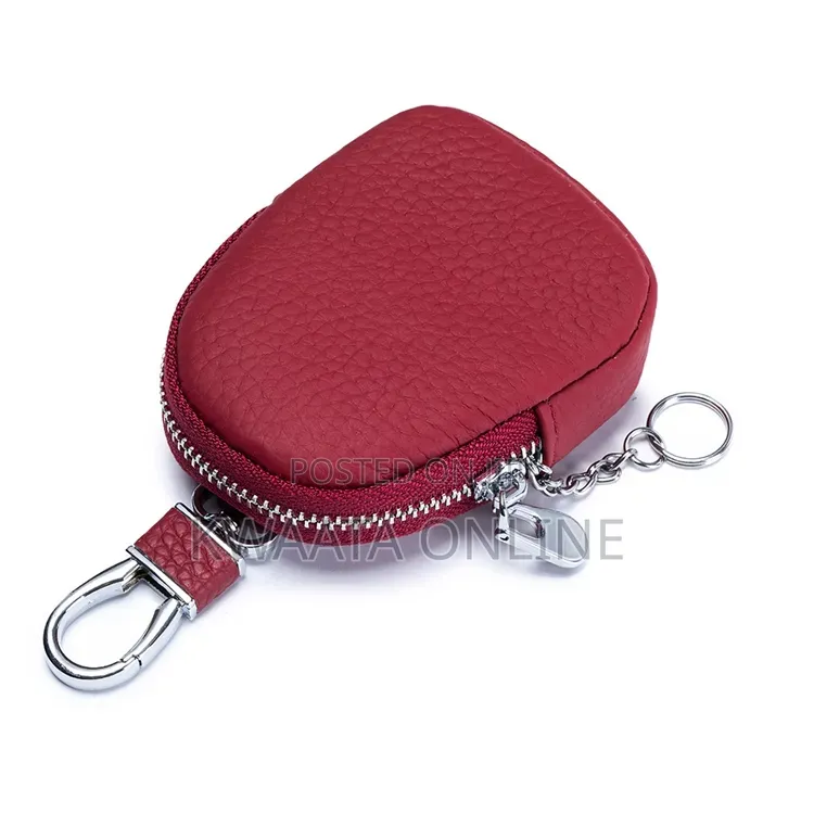 Coin Wallet Small Change Purse W/Key Ring Mini Storage Bag Pouch