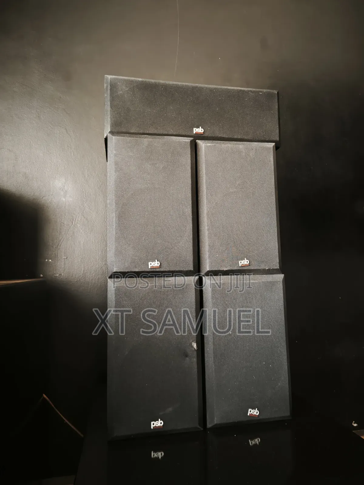 A Set of PSB 5.0 Speakers Set for Yo Surround Sound System