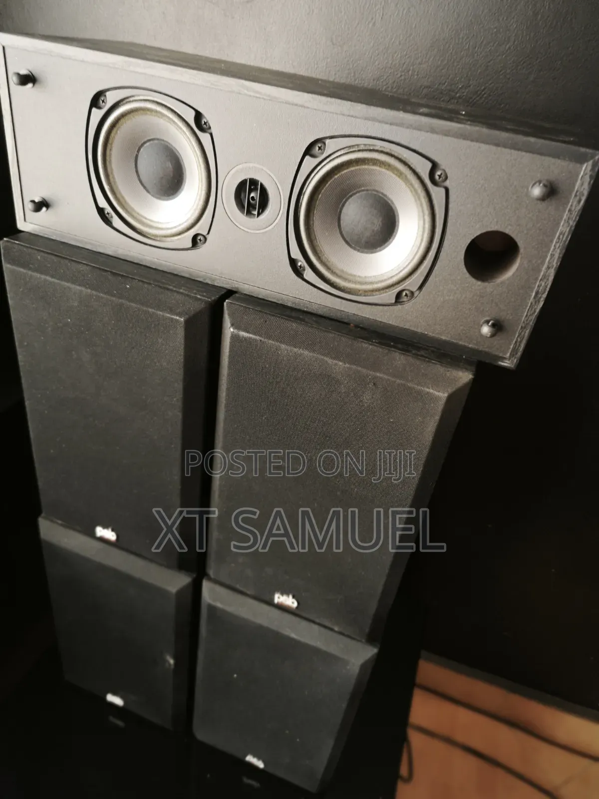 A Set of PSB 5.0 Speakers Set for Yo Surround Sound System