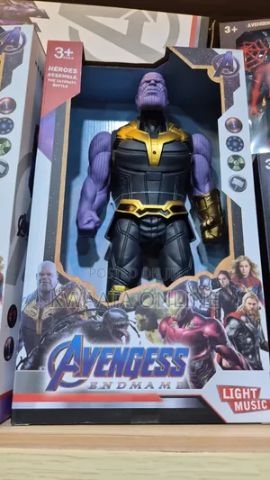 Marvel Avengers Titan Hero Series Thanos Action Figure, 12-Inch Toy