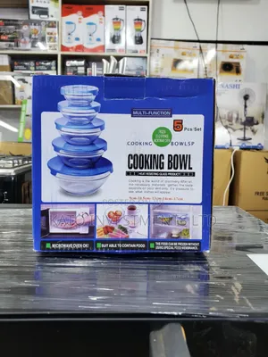 5pcs Heat Resistant Glass Cooking Bowls