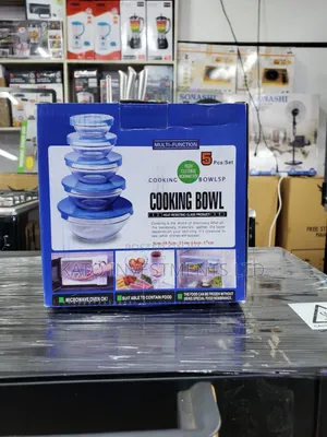 5pcs Heat Resistant Glass Cooking Bowls