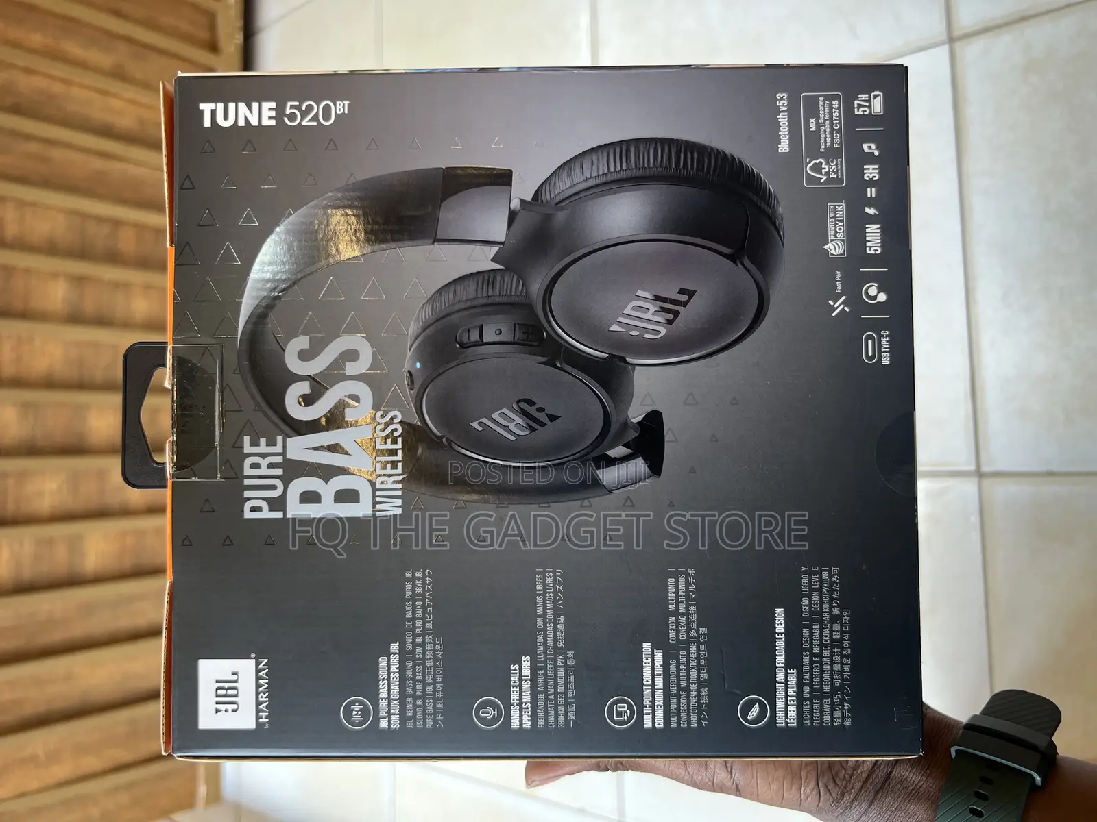 JBL Tune 520 Wireless Headphones/Headsets