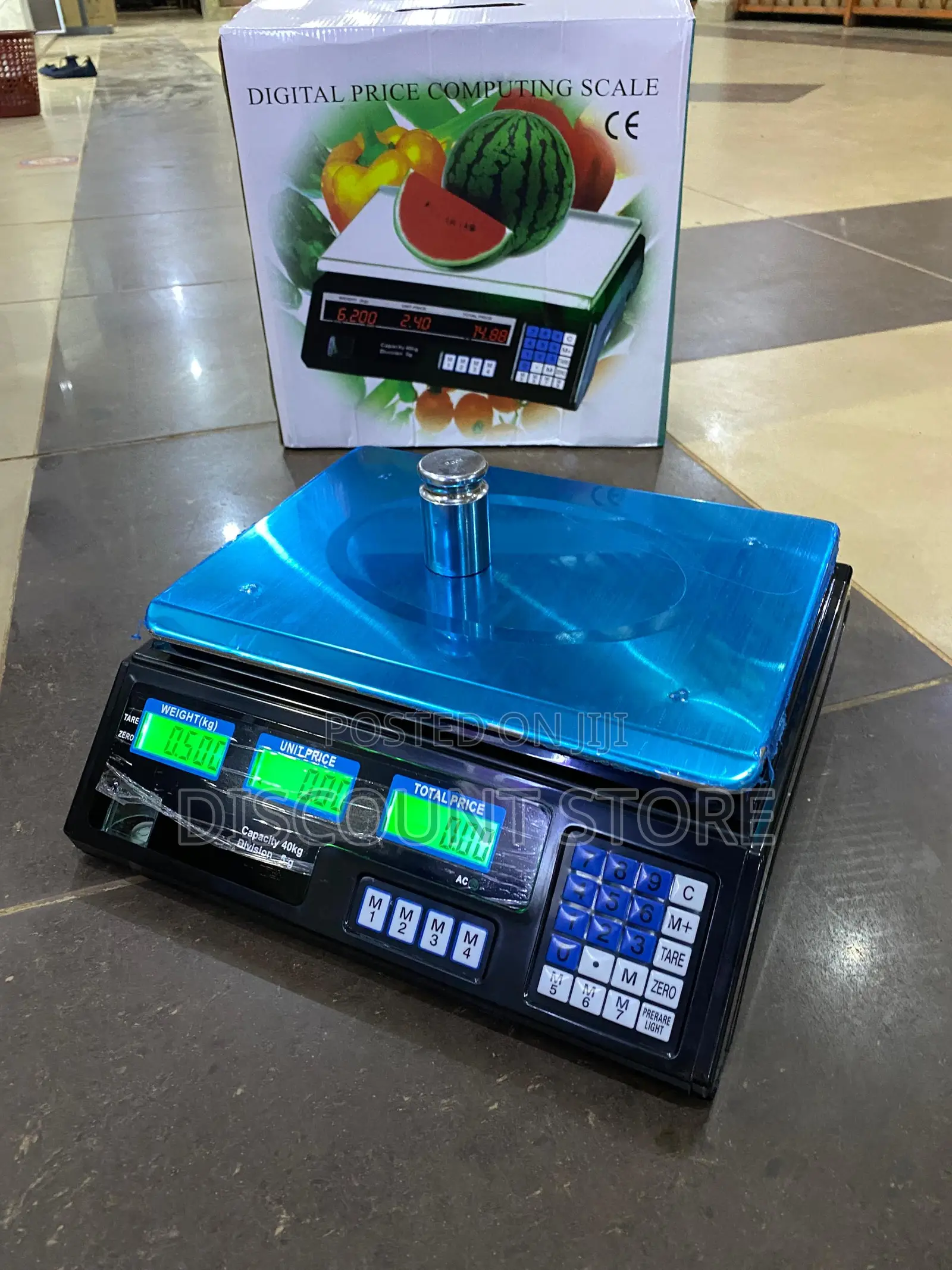 Accurate Digital Weighing Scale 40kg Weigh Rechargeable Weigh Scale