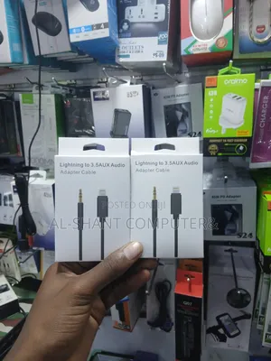 Lightening to 3.5 Aux Audio Adapter Cable