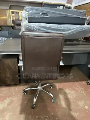 Mini Brown Secretarial Chair