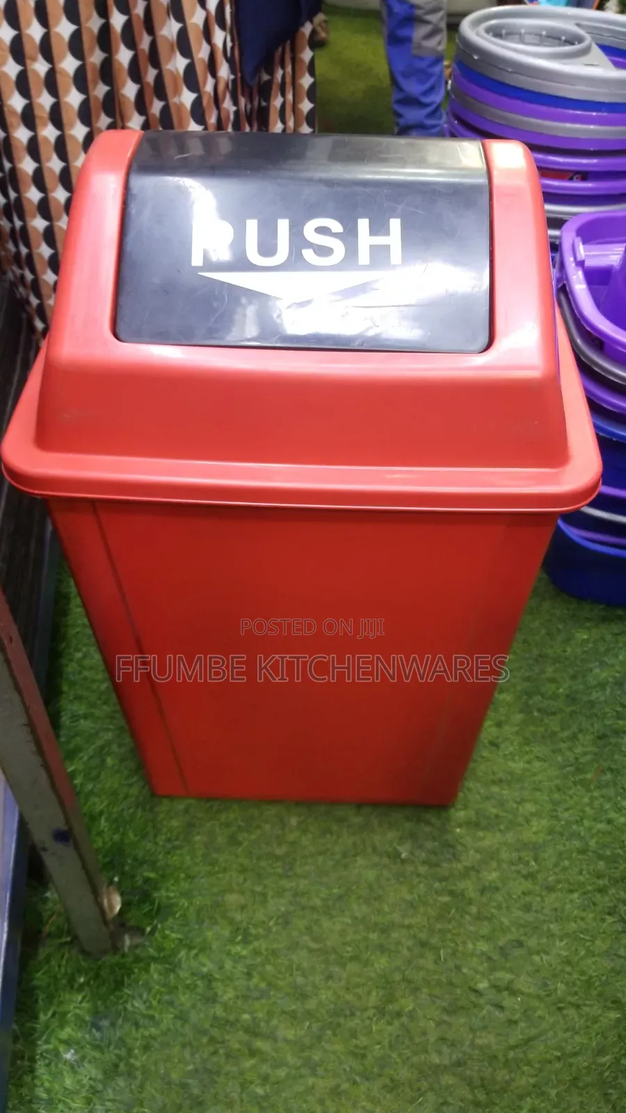 Dust Bin or Top Push Trash Bin 45 Litters