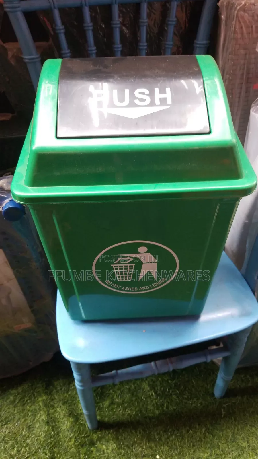 Dust Bin or Top Push Trash Bin 45 Litters