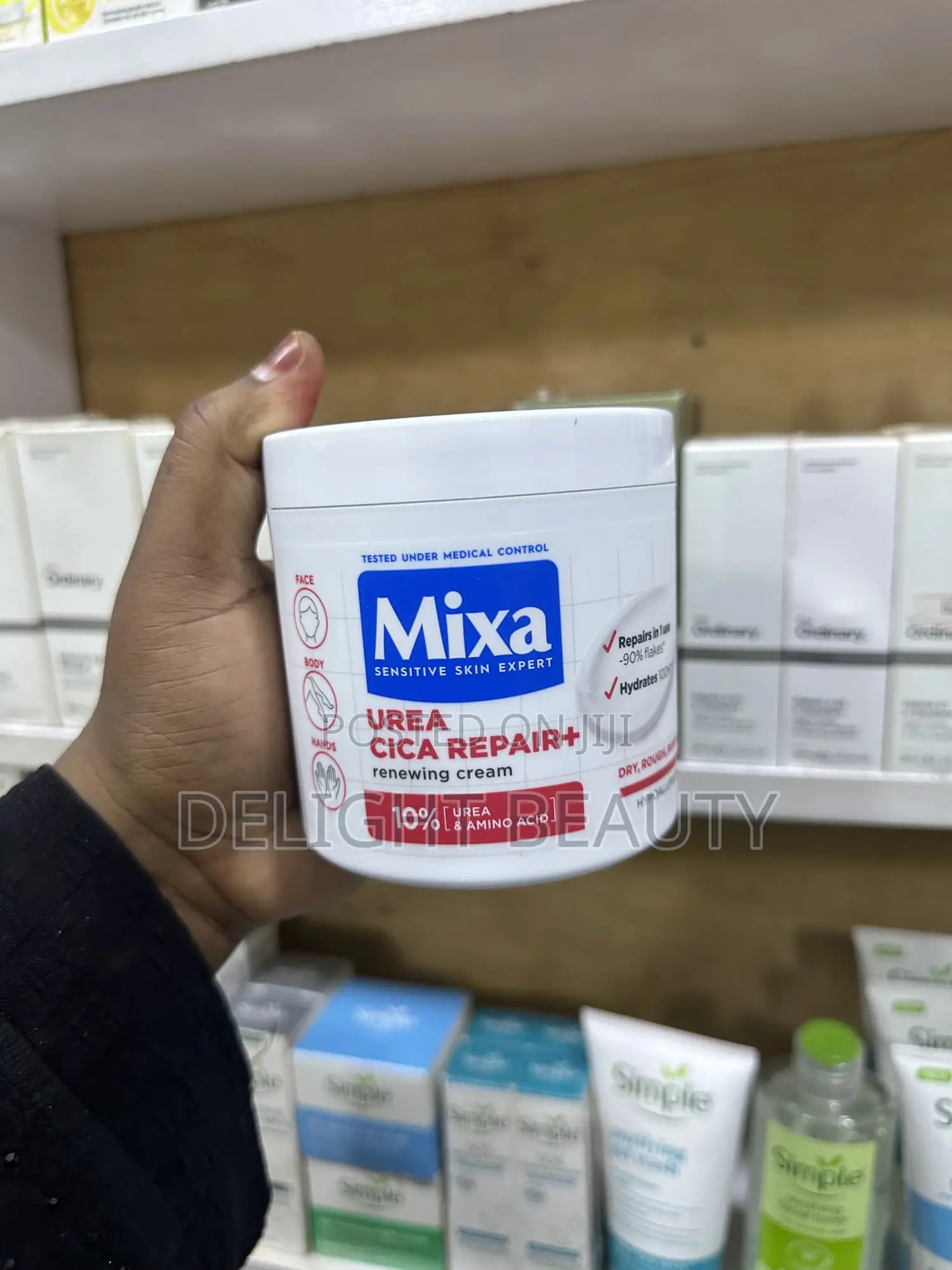 Mixa Urea Cica Repair + Renewing Cream