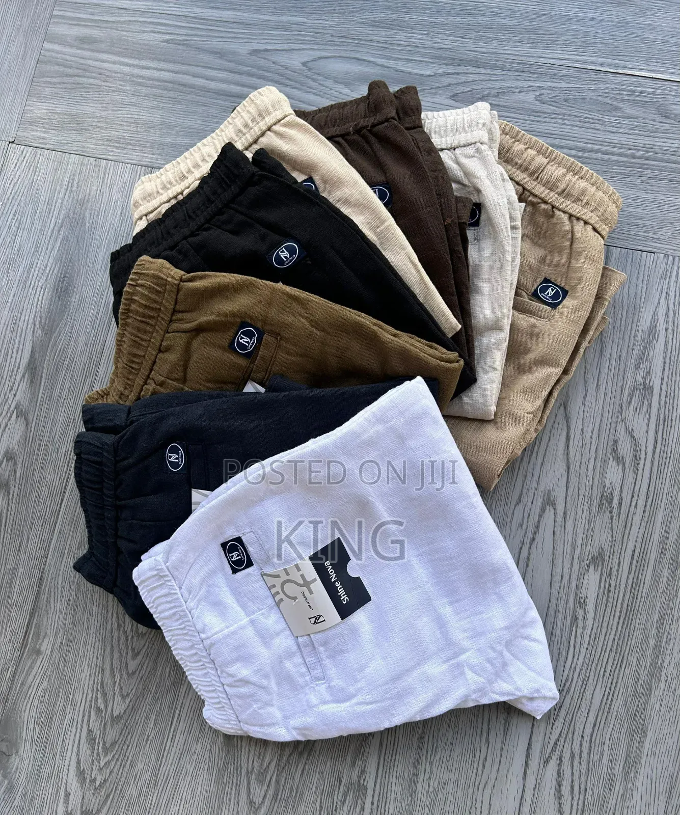 Multi Time Linen Shorts