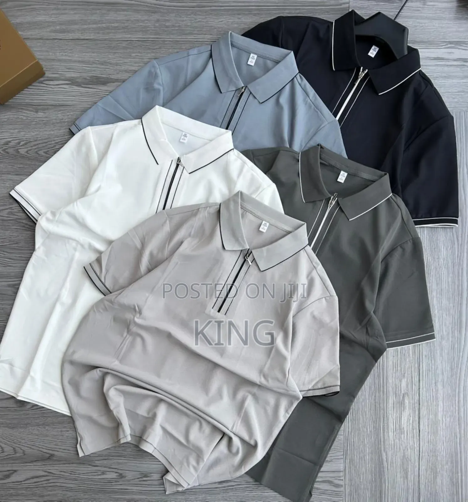 Piped Collar Tshirts