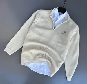 Knitted, Long-Sleeved, Quarter-Zip Sweaters for Men, Women