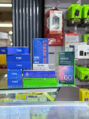 New Tecno Spark 50 128 GB Gray