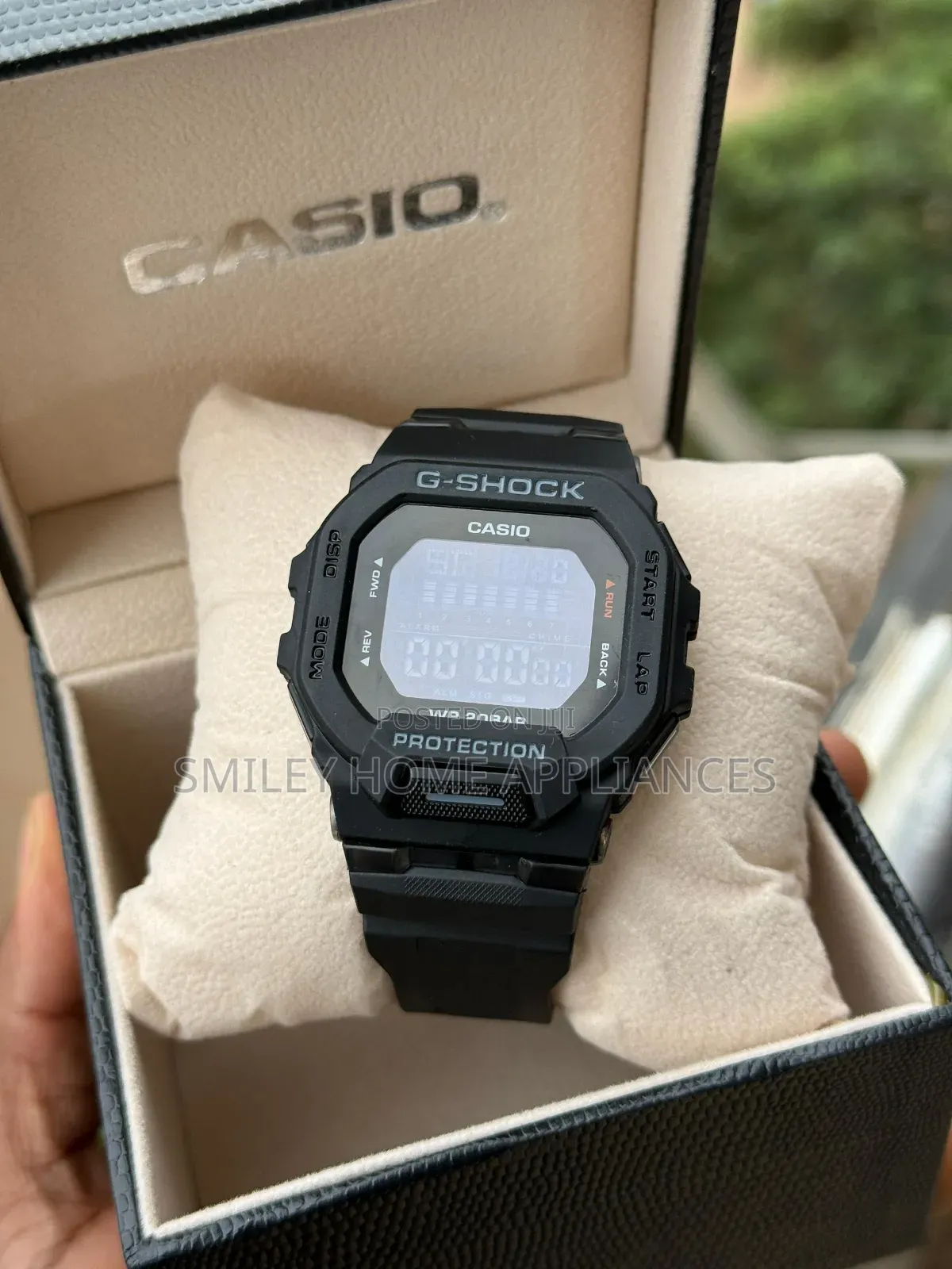 Black Rubber Strapped Casio G-Shock Digital Unisex Wrist Digital Watch