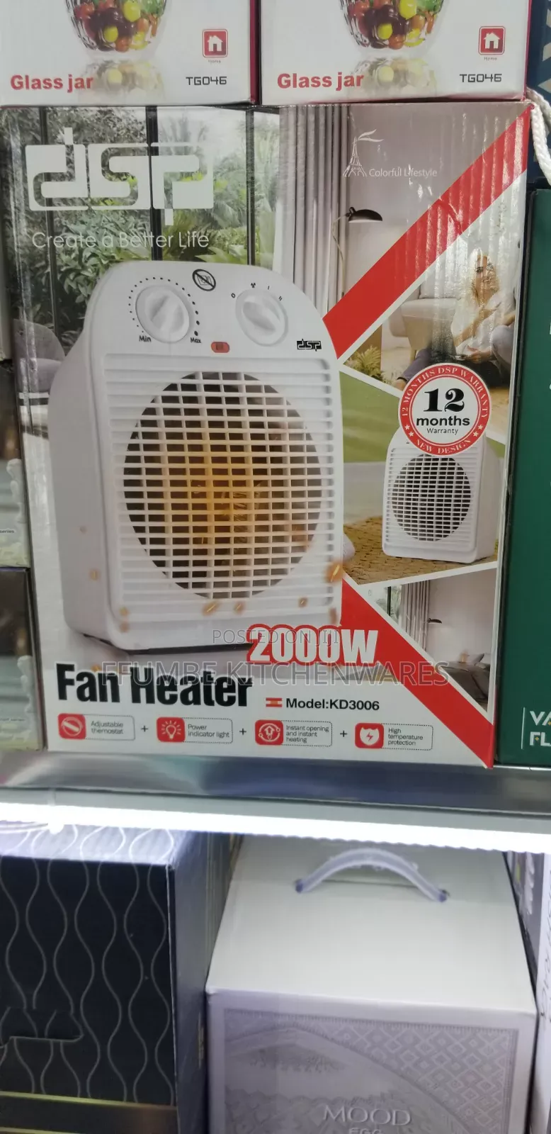 Portable Fan Heater
