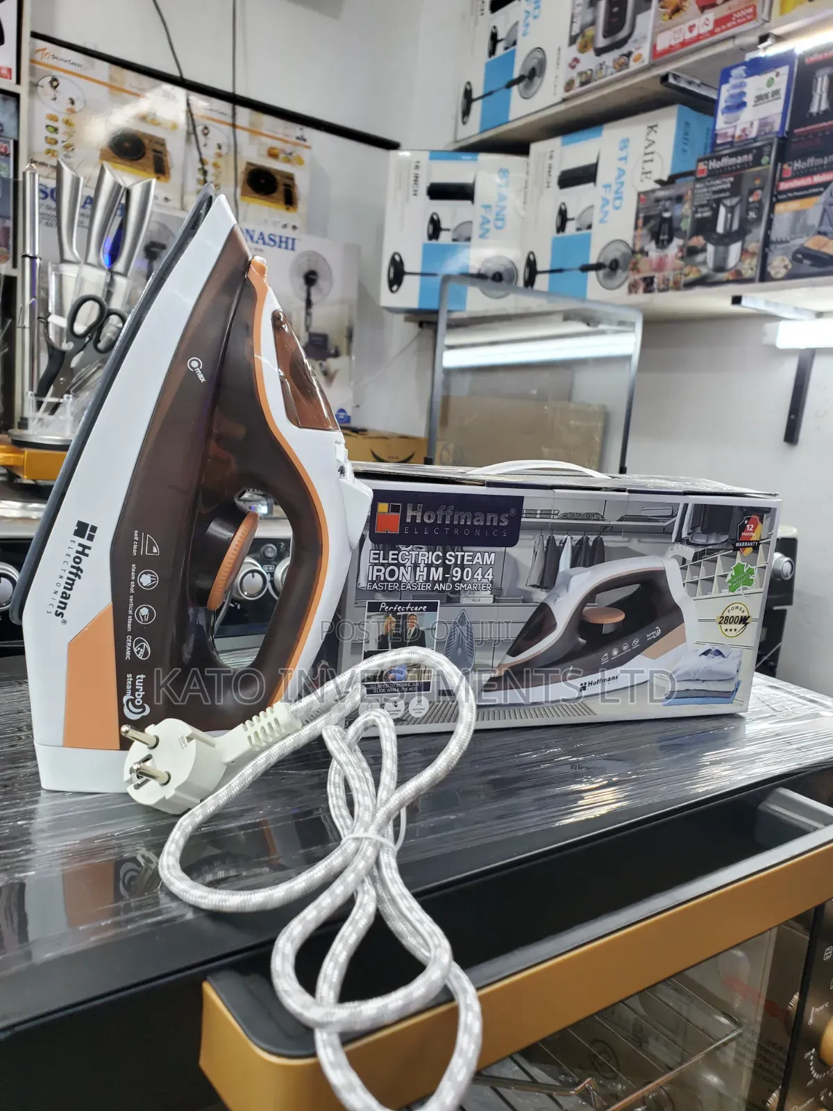 Electric Steam Iron Hm-9044 Hoffman