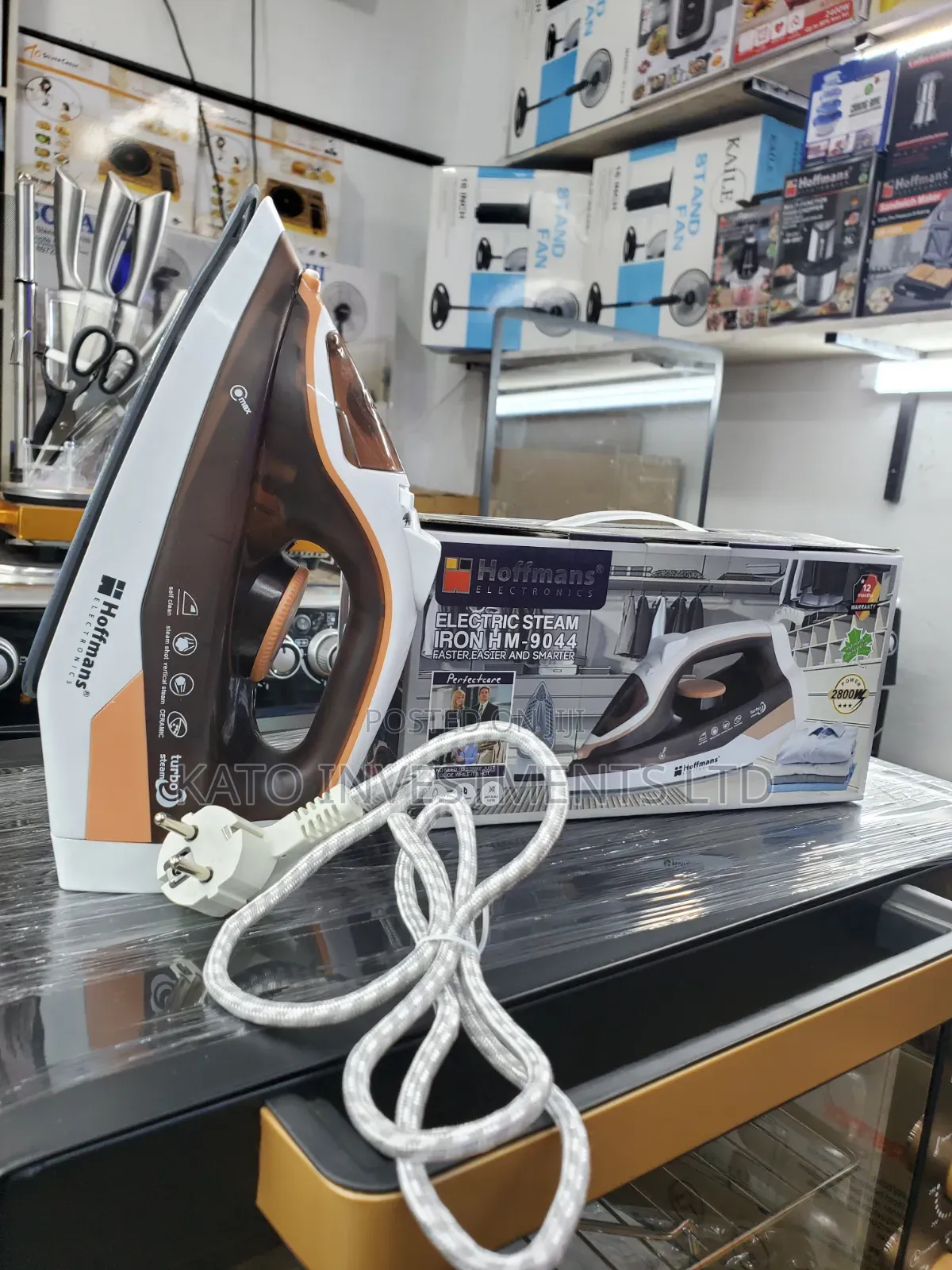 Electric Steam Iron Hm-9044 Hoffman