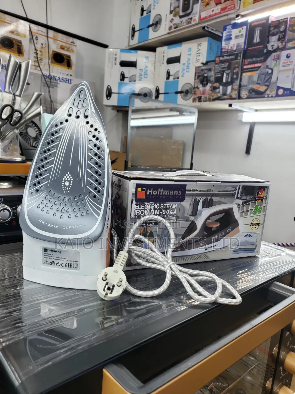 Electric Steam Iron Hm-9044 Hoffman