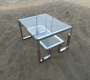 Stainless Glass Table