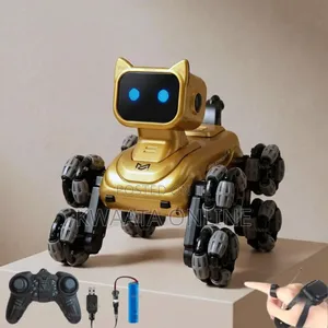 Robot Stunt Dog 8-wheel Rc Stunt Car | Gesture Control Intelligent Car