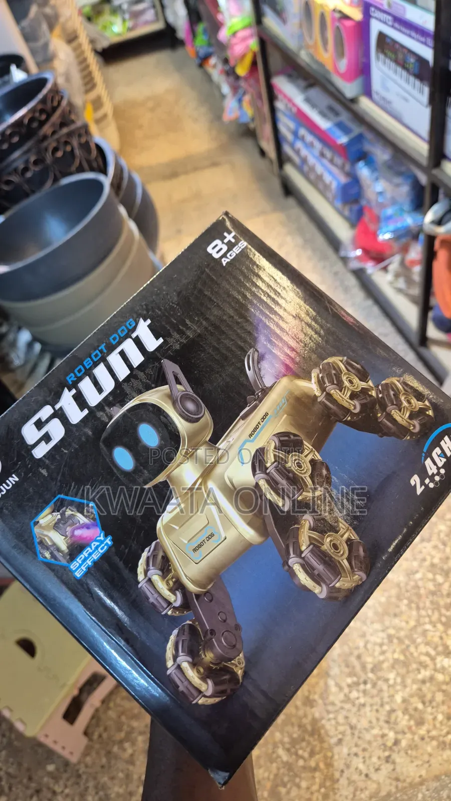 Robot Stunt Dog 8-wheel Rc Stunt Car | Gesture Control Intelligent Car