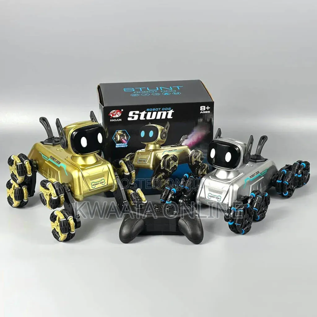 Robot Stunt Dog 8-wheel Rc Stunt Car | Gesture Control Intelligent Car