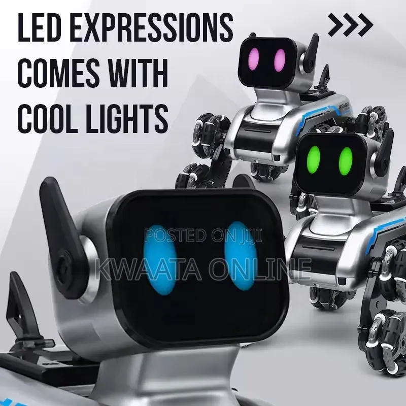 Robot Stunt Dog 8-wheel Rc Stunt Car | Gesture Control Intelligent Car