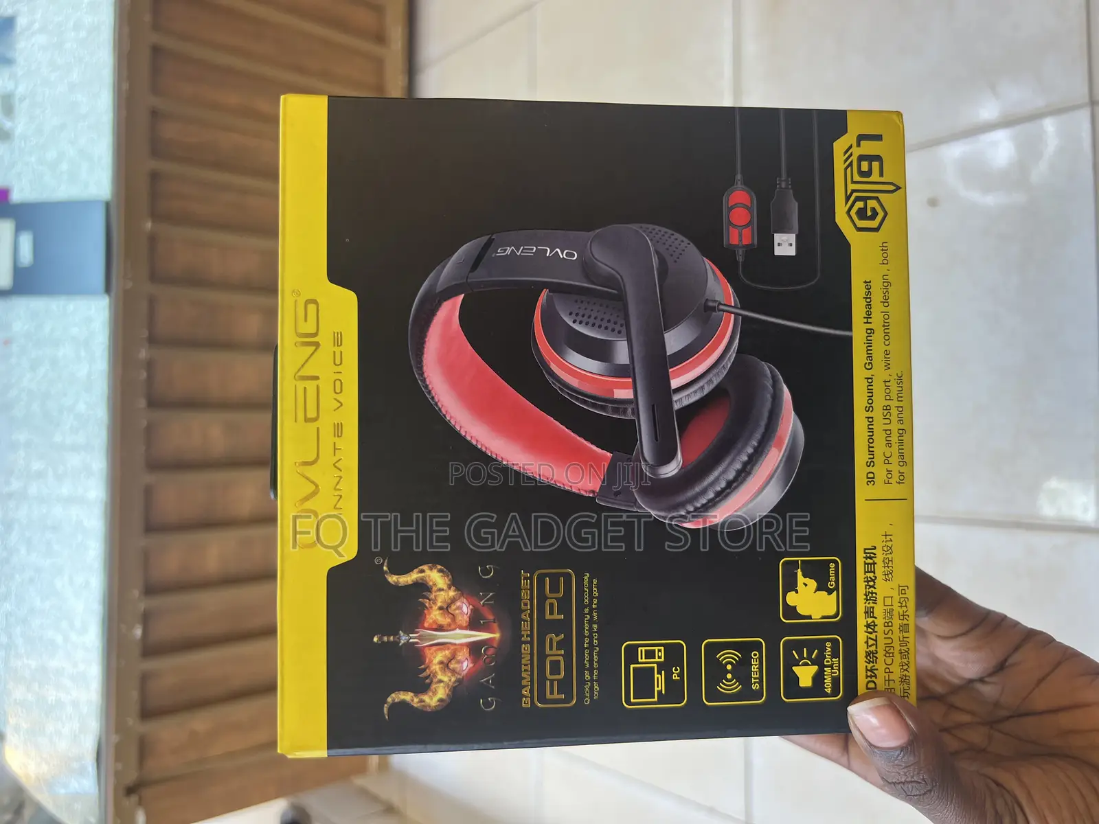 Ovleng Gaming Headset/Wired Gaming Headphones