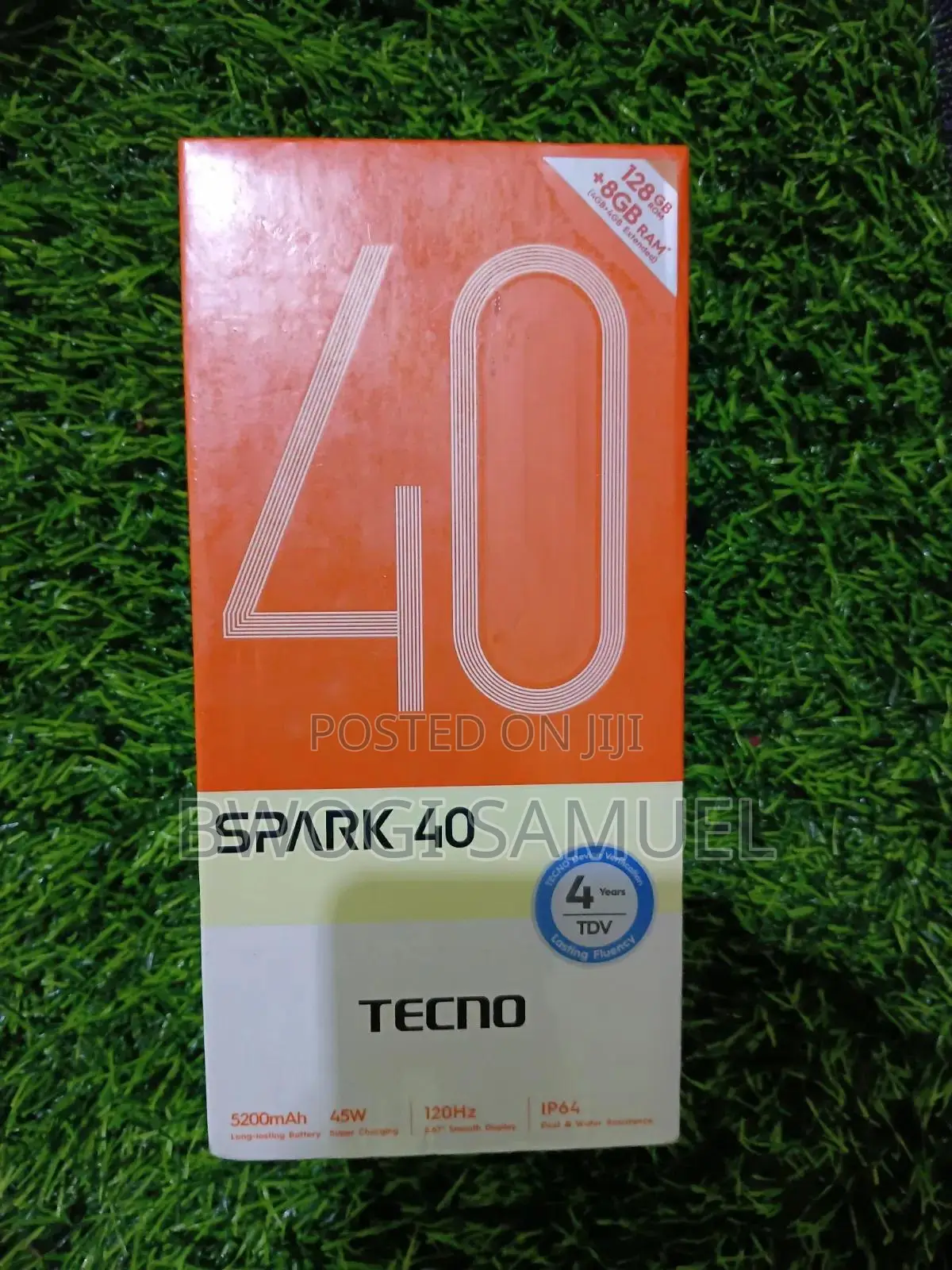 New Tecno Spark 40 128 GB Black