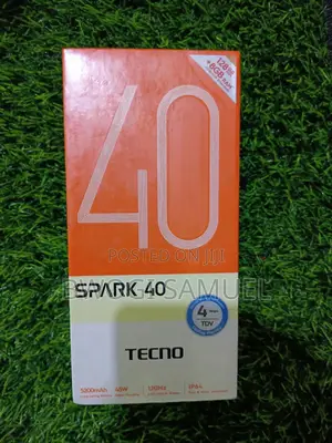 New Tecno Spark 40 128 GB Black