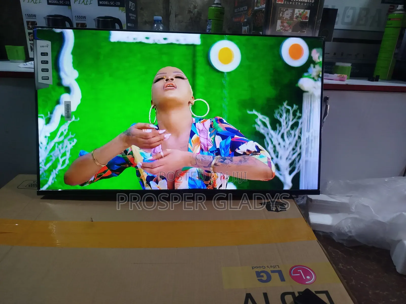 43 Lg Digital Flat Screen Flameless Digital