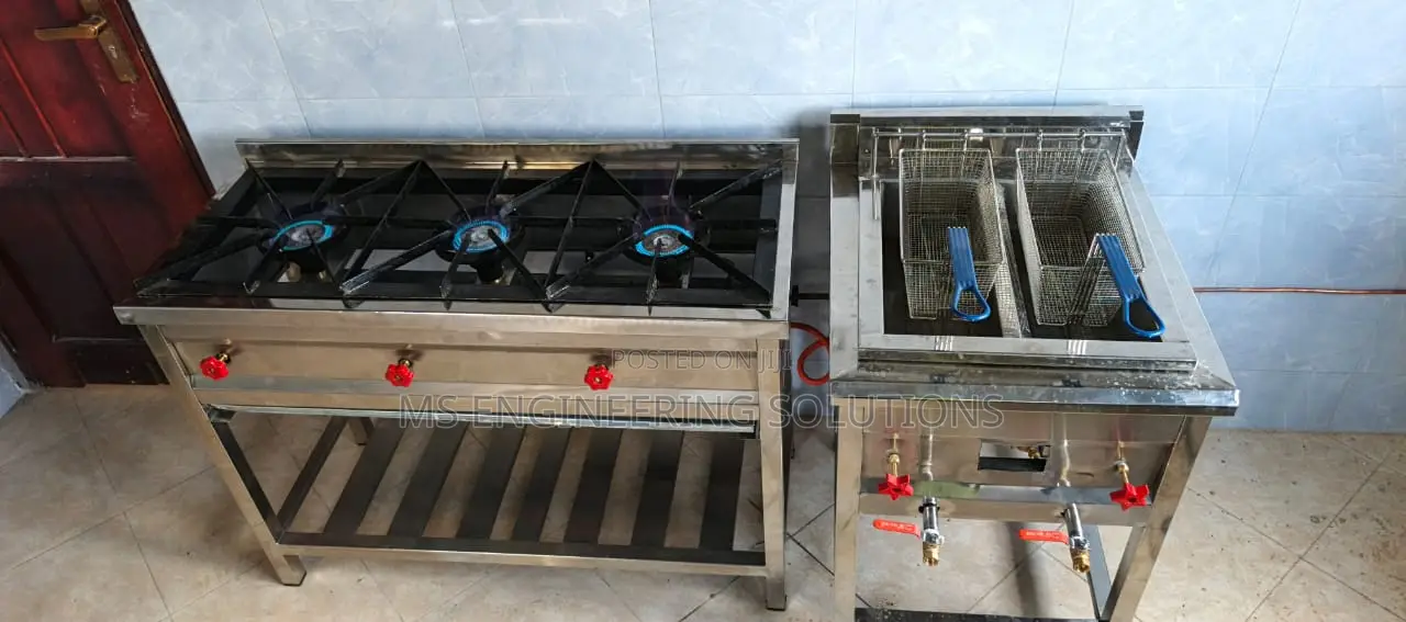 Full Kitchen Installation With Duct System