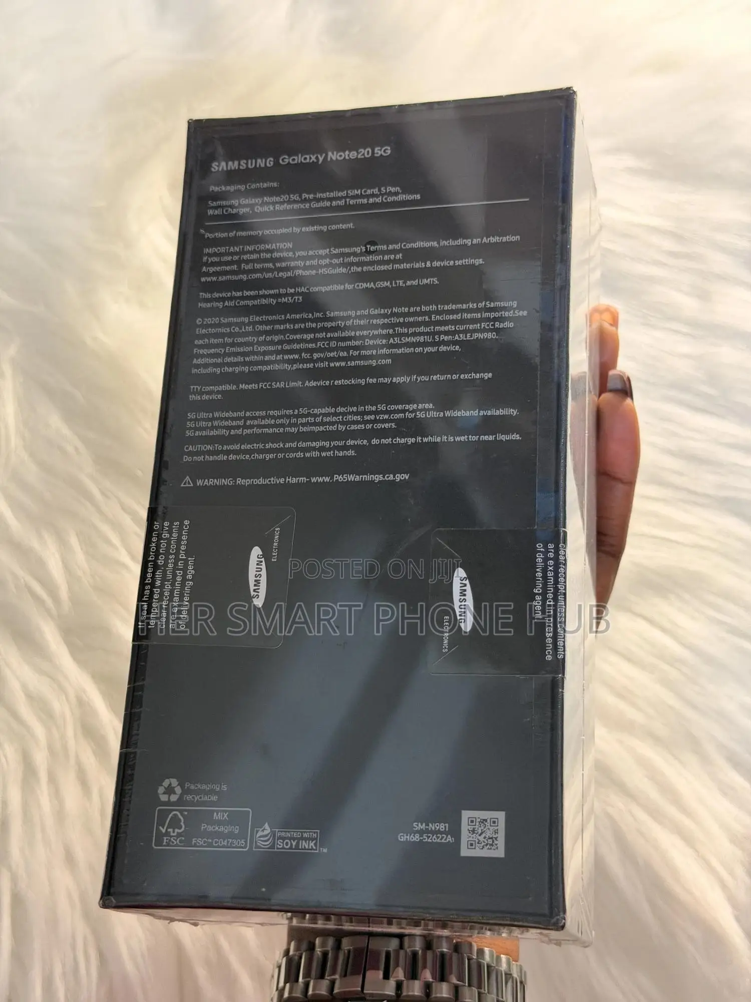 New Samsung Galaxy Note 20 5G 256 GB Black