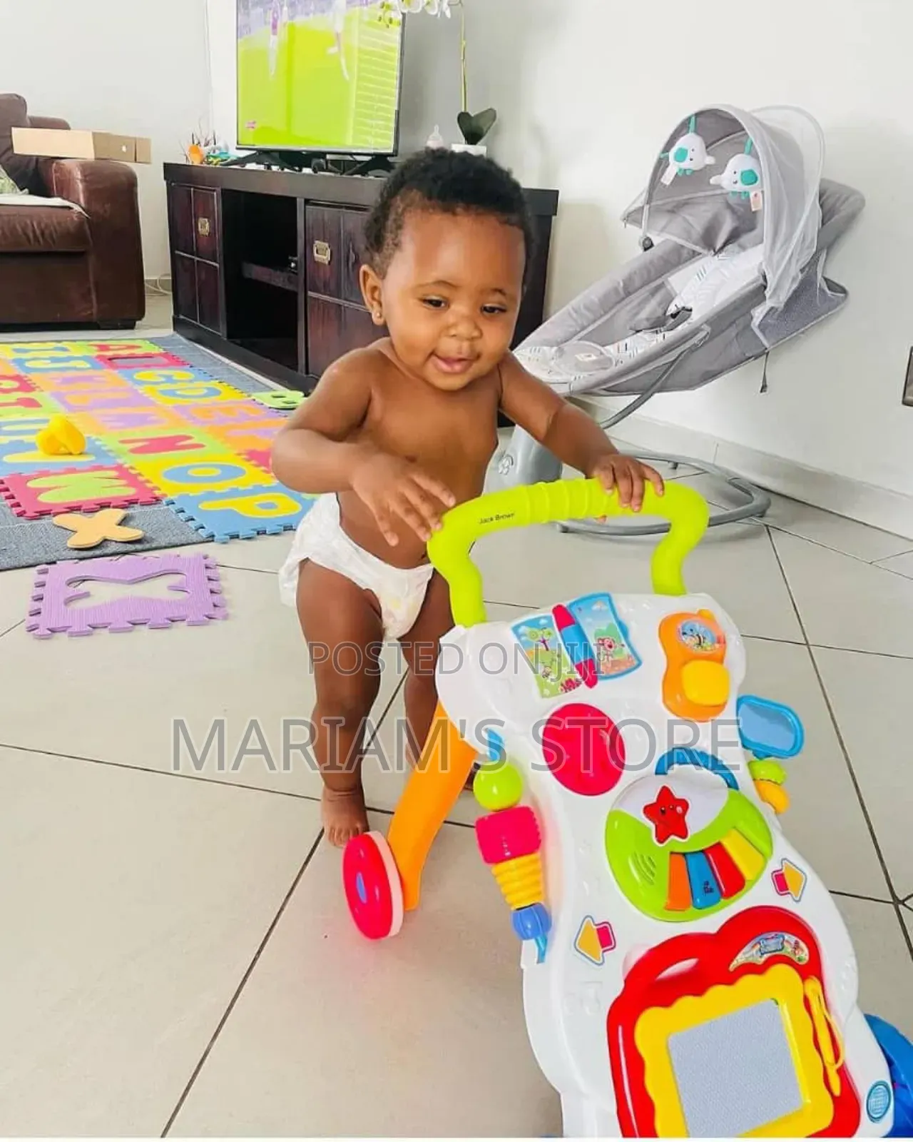 Baby Activity Walker Toy for Sitting and Playing or Standing .