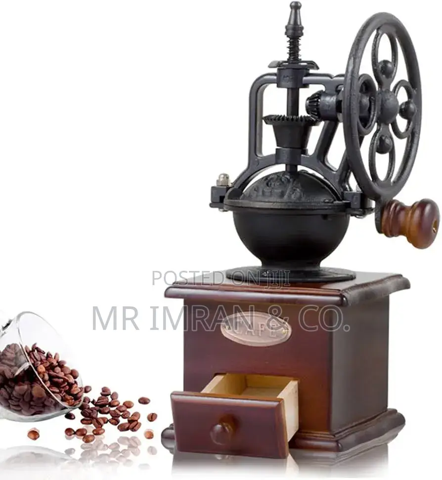 Vintage-Style Manual Coffee Grinder