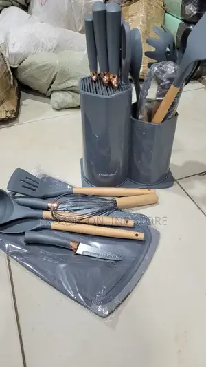 Silicon Kitchen Utensil/Knife Set