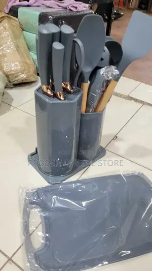 Silicon Kitchen Utensil/Knife Set