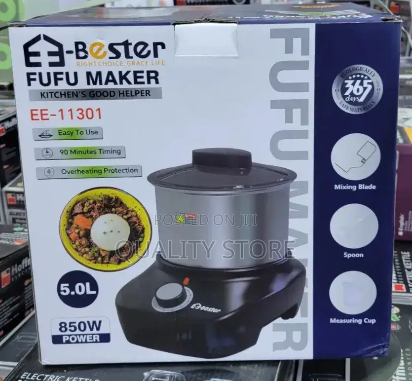 E-Bester Fufu Maker Ee-11301 5.0 L