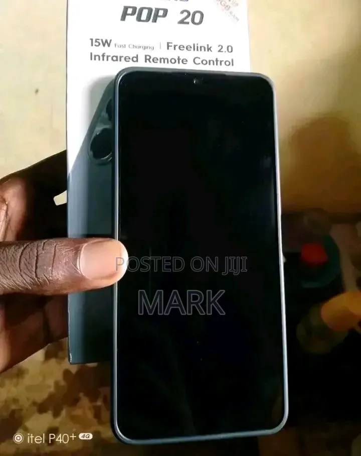 New Tecno Pop 20 128 GB Black