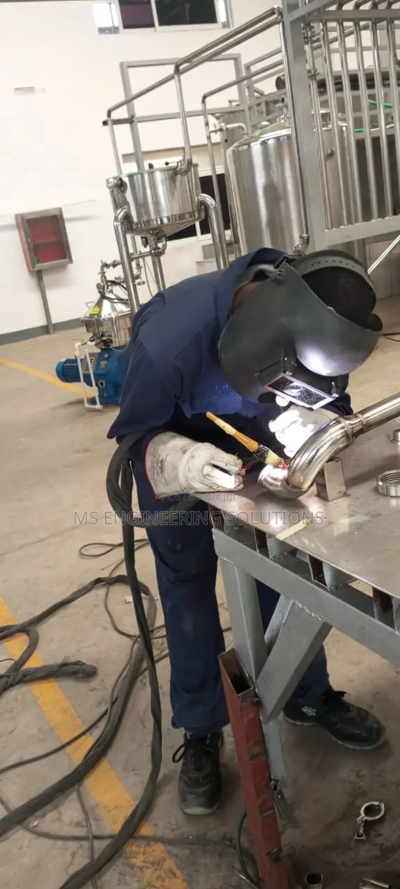 Industrial Plan, Welding And Installation