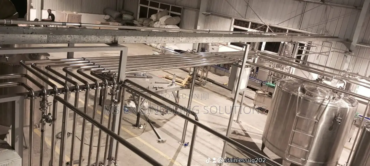 Industrial Plan, Welding And Installation