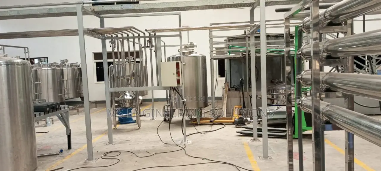 Industrial Plan, Welding And Installation