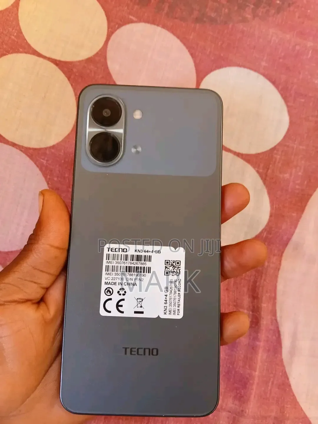 New Tecno Pop 20 128 GB Gray