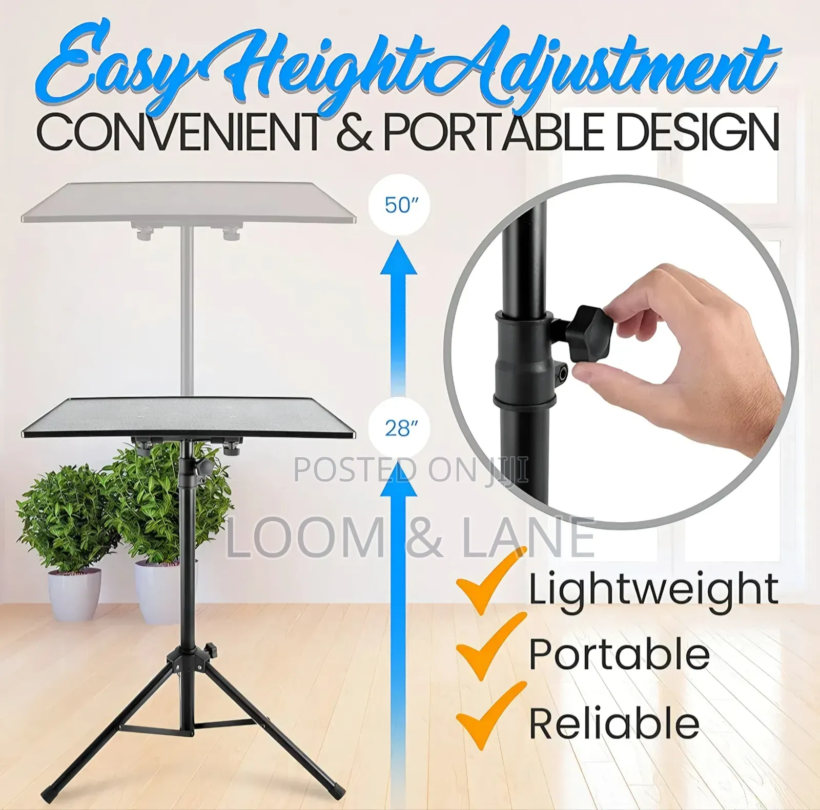 Universal Laptop Projector Tripod Stand