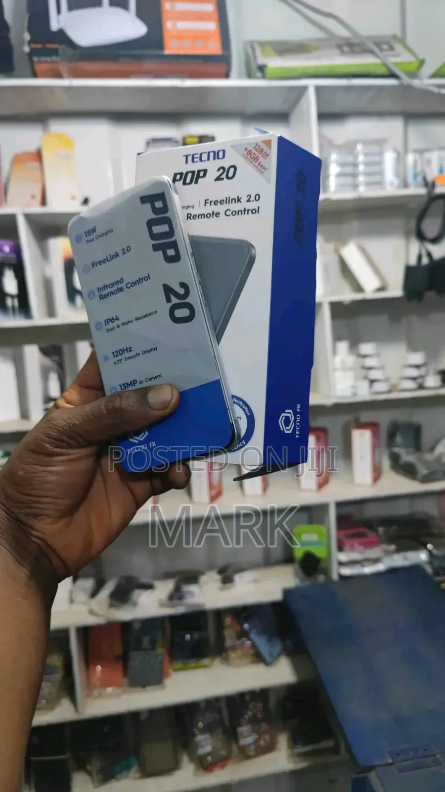 New Tecno Pop 20 128 GB Black