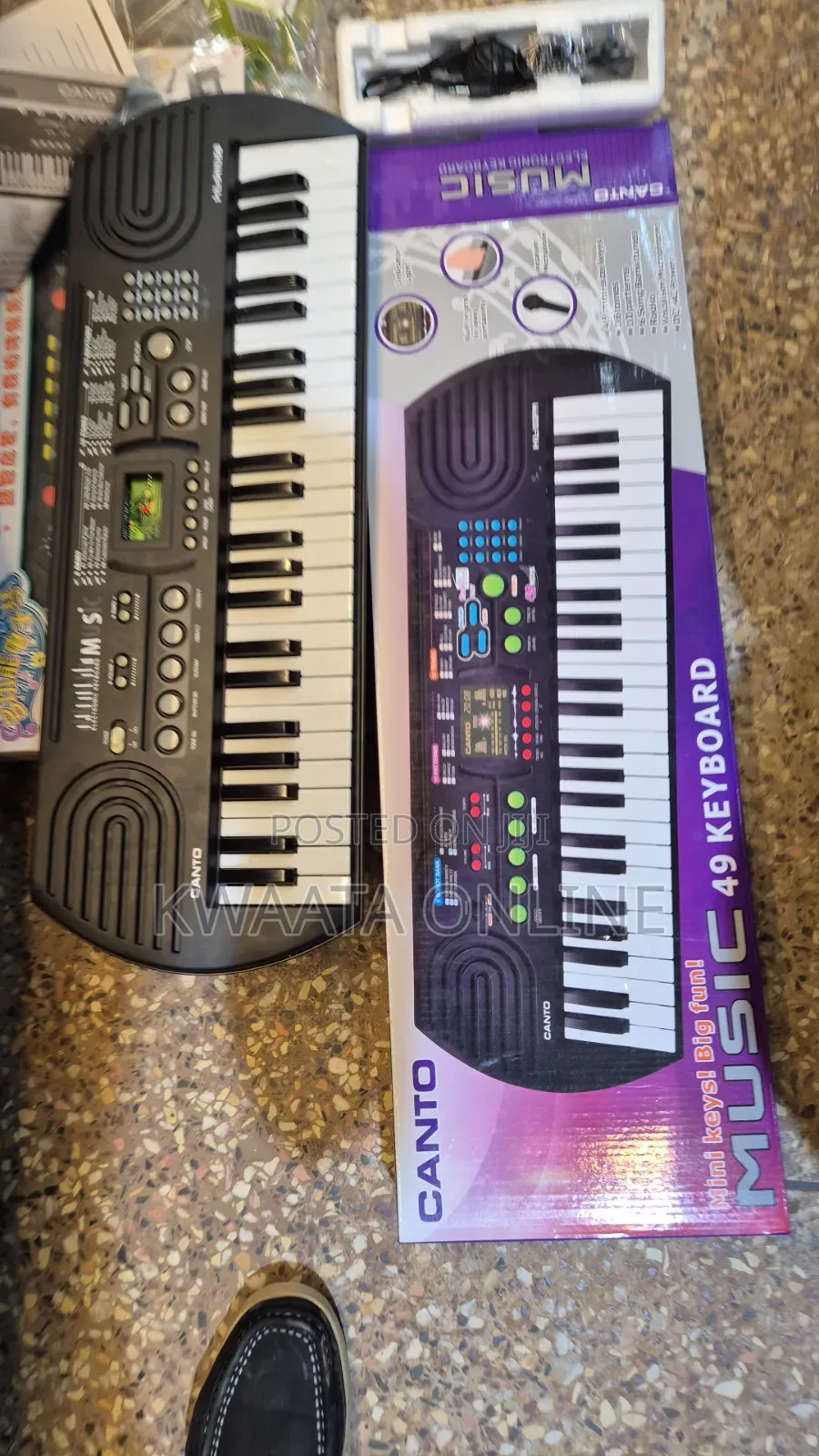 Canto Kids Electronic Keyboard,Radio,Mic With Freebies Hl-5411usb