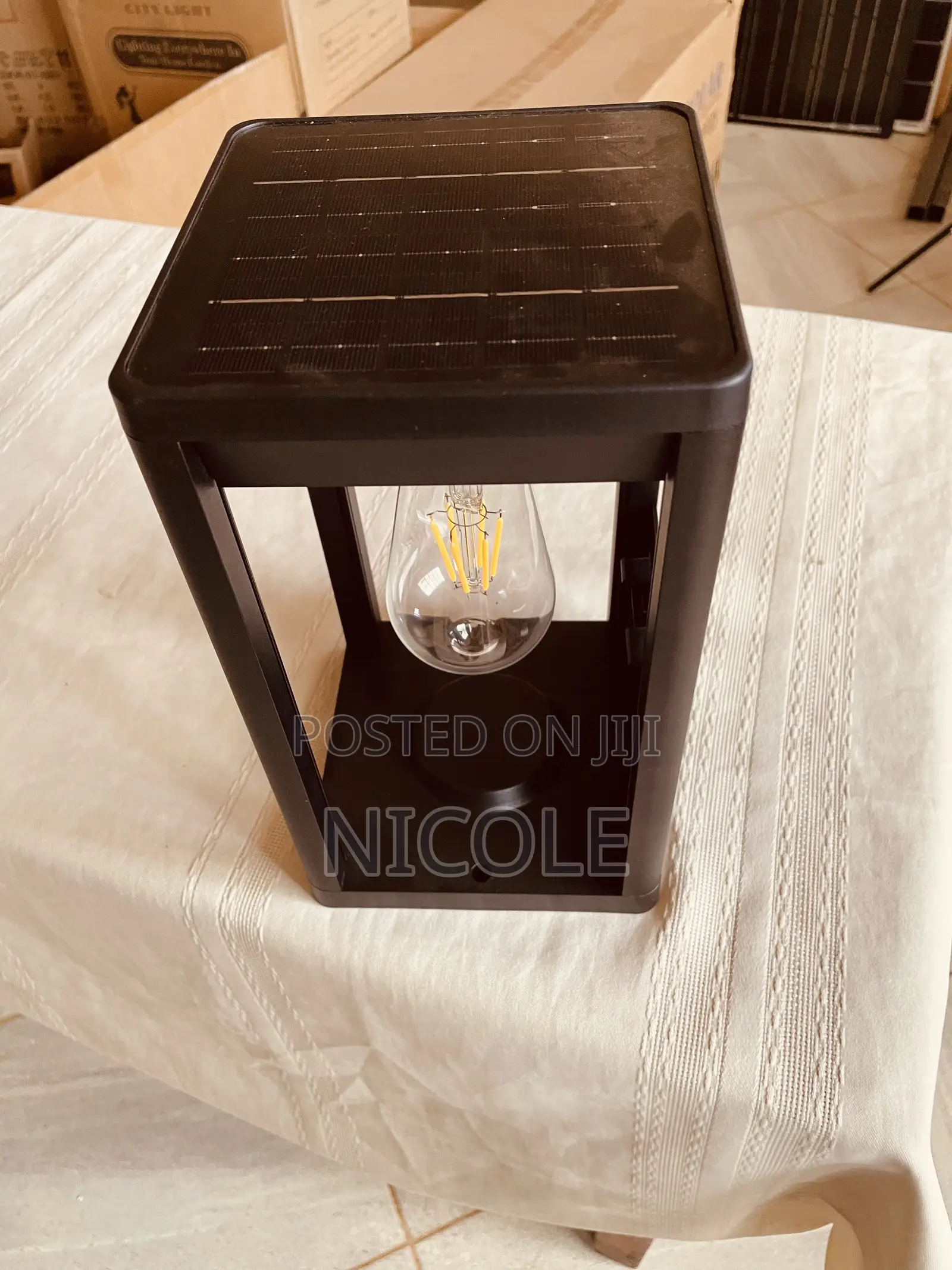 Solar Garden Lantern Light – Outdoor Waterproof Decorative Lamp